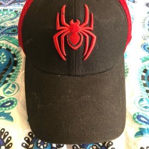 Spiderman hat.
